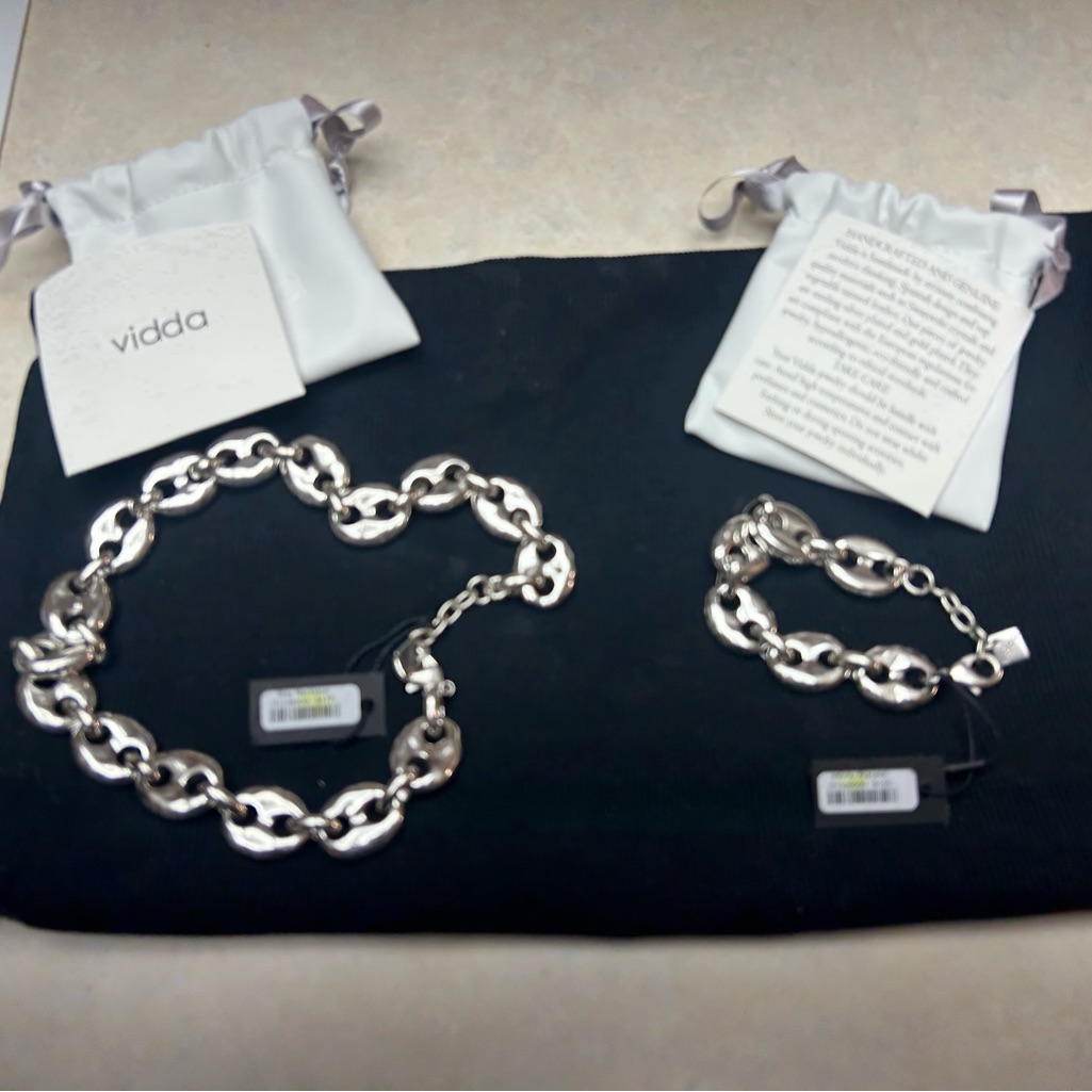 Vidda Necklace And Matching Bracelet Nwt
